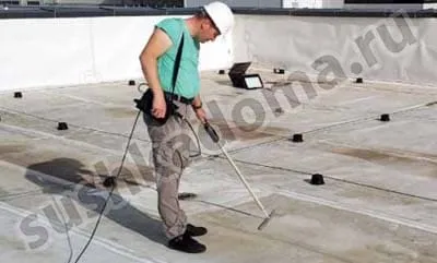 Поиск протечки крыши