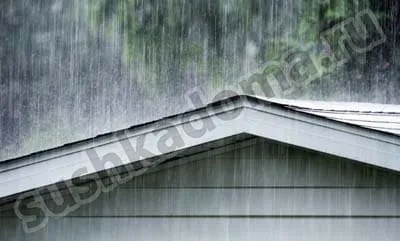 Сушка скатной кровли