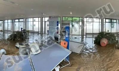 Откачка воды из офиса