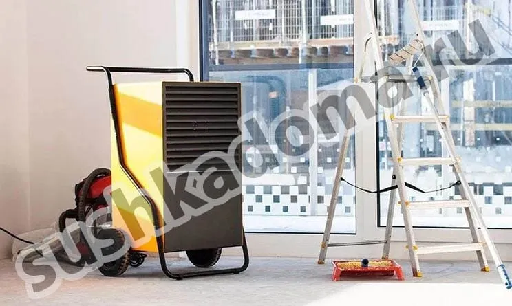 Промышленные осушители воздуха для стройки