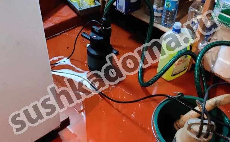Приедем, чтобы откачать воду из магазина. Быстрая помощь при затоплении помещений