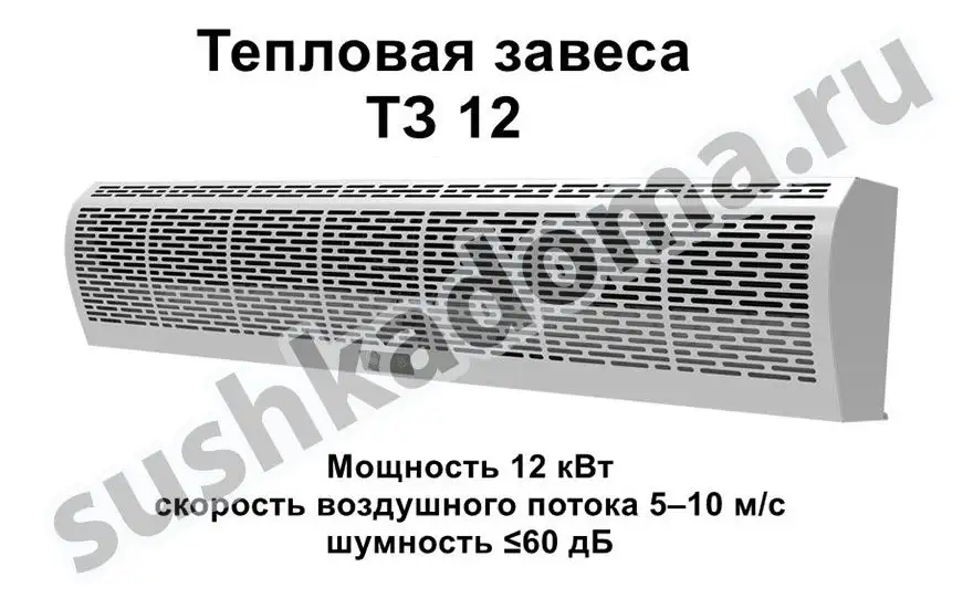 Тепловые завесы для больниц и поликлиник. Купить или арендовать