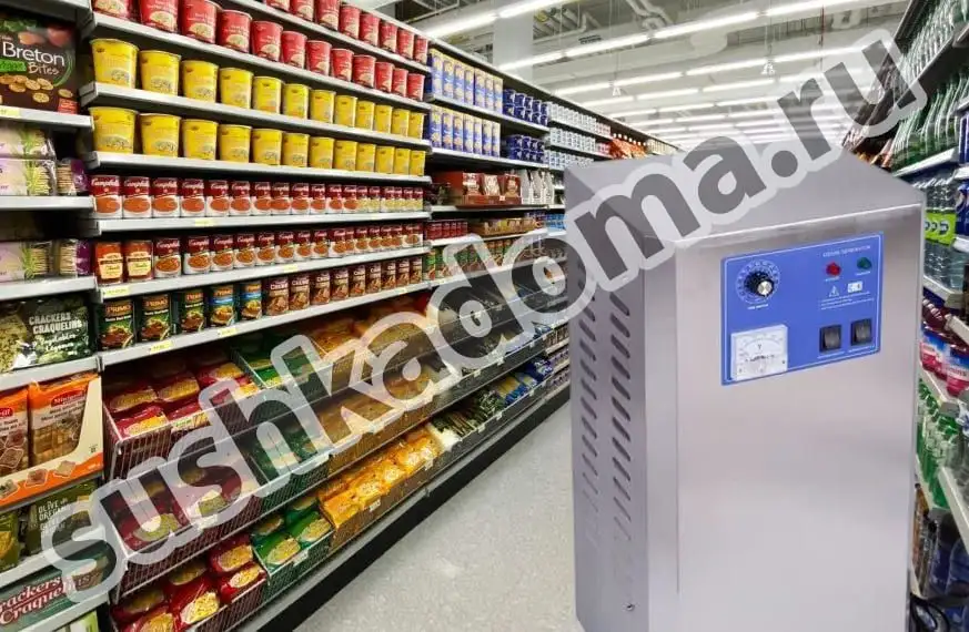 Озонаторы для магазинов — аренда и продажа, дезинфекция и устранение запахов