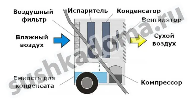 Промышленные осушители воздуха для стройки