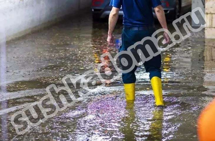Услуга откачки воды со склада. Устраним последствия залива водой