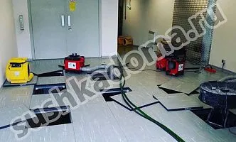 Откачка воды из больниц