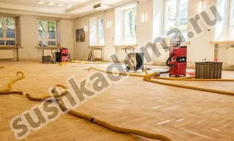 Откачка воды из больниц