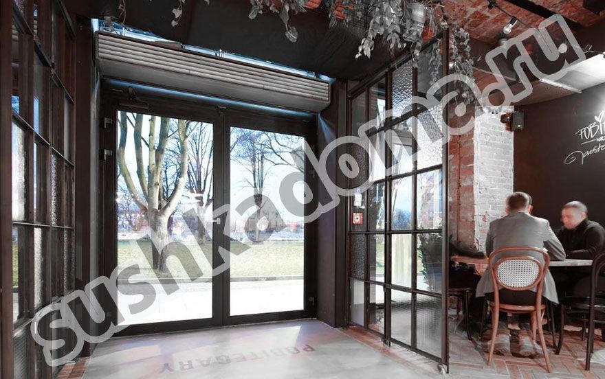 Тепловые завесы для ресторанов, столовых и кафе – купить или арендовать