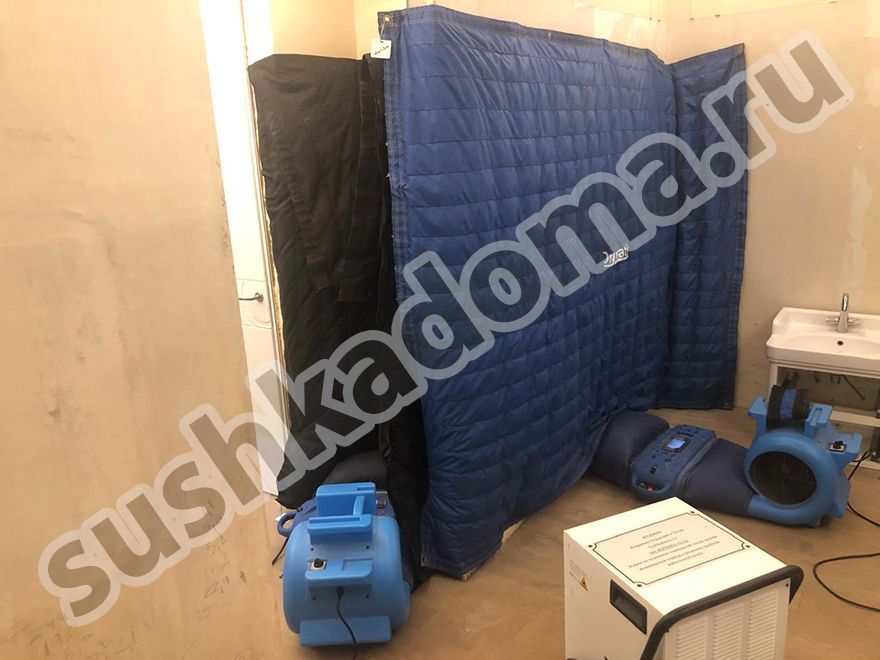 Профессионально сушим стены из силикатного кирпича