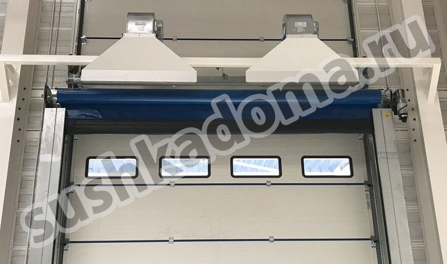 Электрические тепловые завесы для автомоек и автомастерских. Купить или арендовать