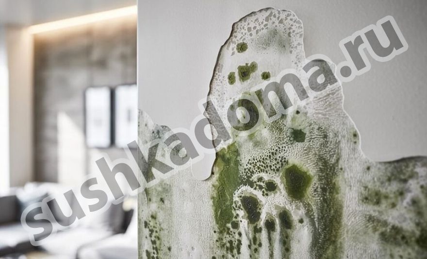 Удаление плесени в бетоне. Комплексный подход