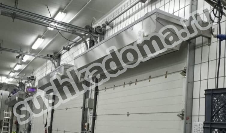 Промышленная тепловая завеса для склада — Купить или арендовать