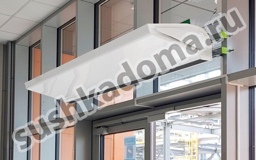 Тепловые завесы для торговых центров и комплексов. Купить или арендовать